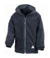 R160B Kids Reversible Fleece Jacket Navy / Navy colour image